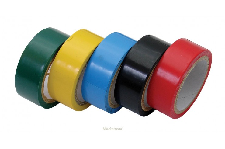 Szigetelő szalag 10 m-es (színes)